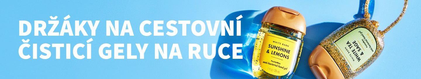 Držáky na cestovní čisticí gely na ruce