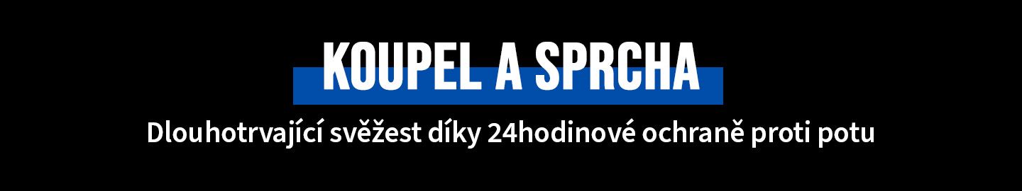 Pánská koupel a sprcha