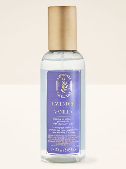 Lavender Vanilla – sprej na polštář Bath & Body Works z aromaterapeutické kolekce