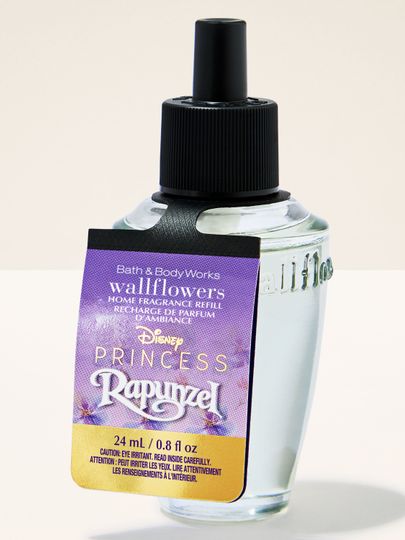 Náplň Wallflowers Rapunzel se svěží květinovou vůní inspirovanou pohádkou Disney Princess.