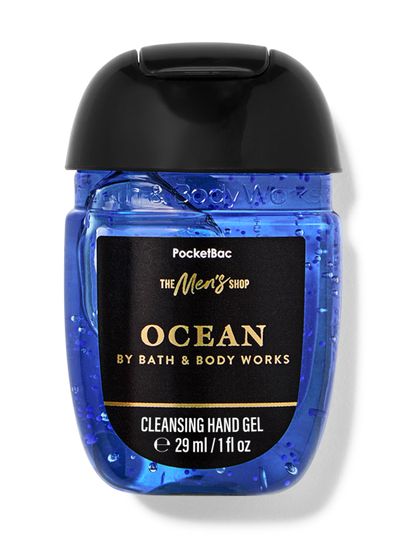 Antibakteriální gel na ruce Bath & Body Works Ocean z kolekce The Men’s Shop, 29 ml