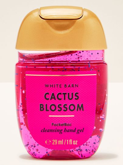 Čisticí gel na ruce Cactus Blossom PocketBac v praktickém balení, vhodný pro rychlé osvěžení.