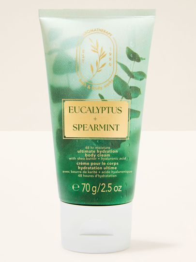 Bath & Body Works Eucalyptus + Spearmint – tělový krém z kolekce aromaterapie