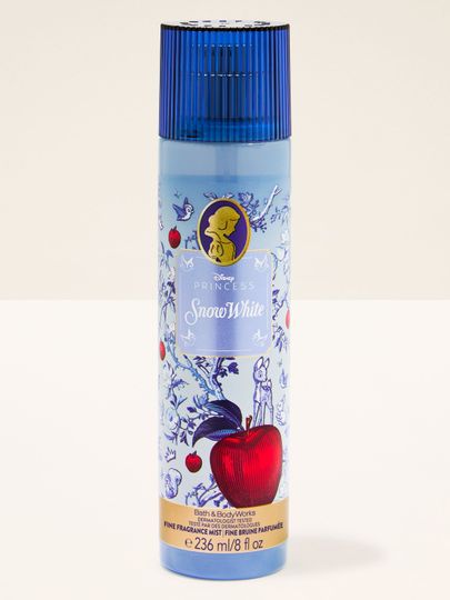 Vonná mlha Snow White Disney Princess – modrý design s jablkem a lehká pohádková svěžest.