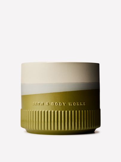 Vonná svíčka Bath & Body Works se 4 knoty v keramické nádobě