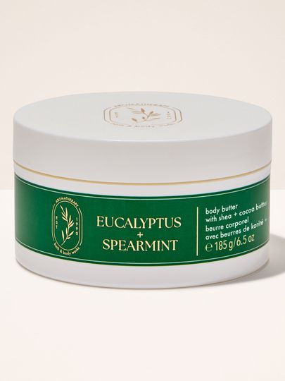 Bath & Body Works Eucalyptus + Spearmint – tělové máslo z kolekce aromaterapie