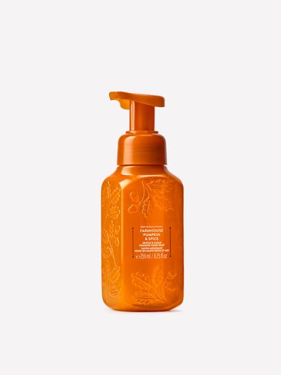 Jemné pěnové mýdlo na ruce Bath & Body Works Farmhouse Pumpkin & Spice, 259 ml
