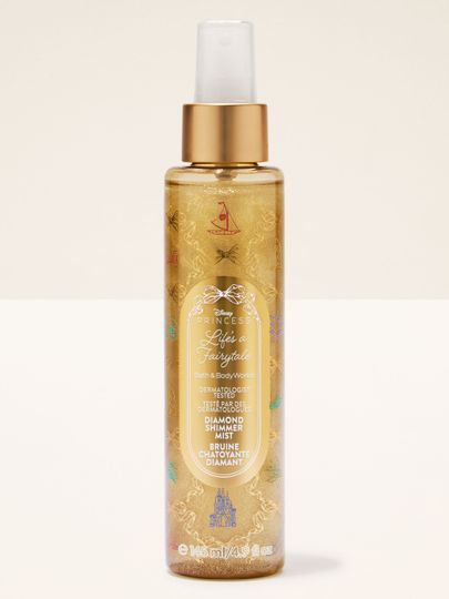 Třpytivý sprej Diamond z kolekce Disney Princess Life’s a Fairytale od Bath & Body Works.