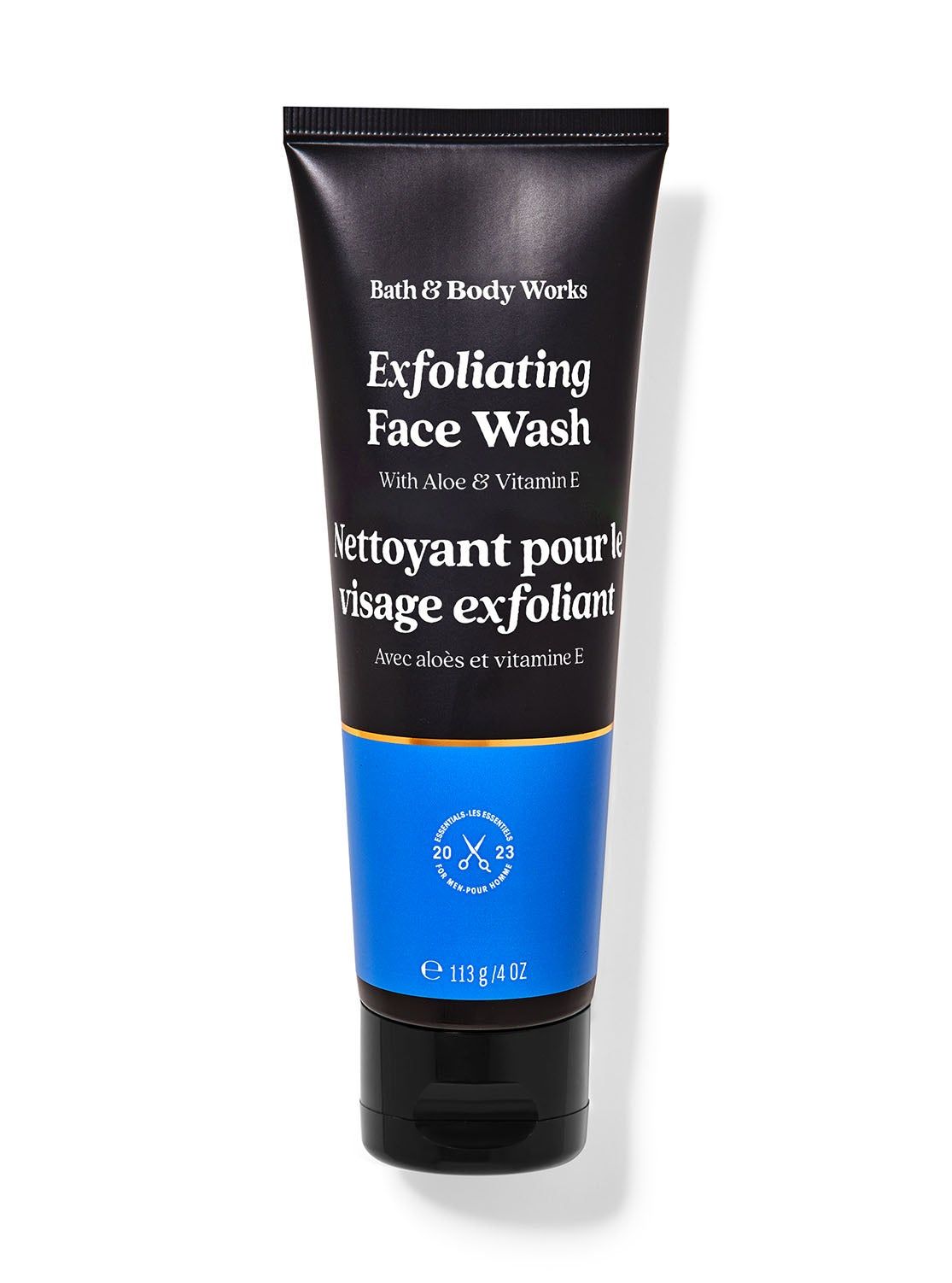 Exfoliační čisticí gel na obličej s vitaminem E a aloe vera