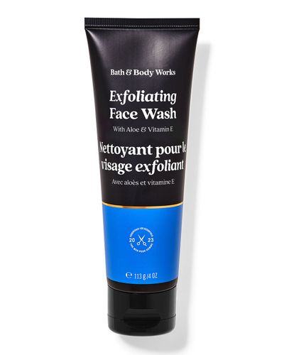 Exfoliační čisticí gel na obličej s vitaminem E a aloe vera