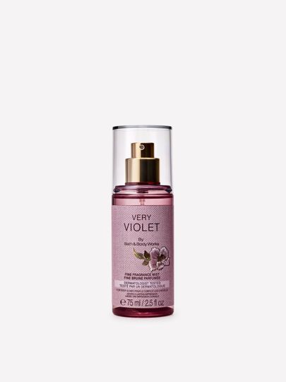Tělová parfémová mlha Very Violet Bath & Body Works v cestovním balení