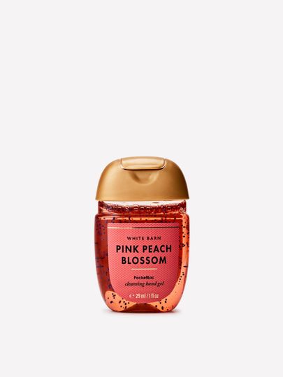 Antibakteriální gel na ruce PocketBac Pink Peach Blossom White Barn