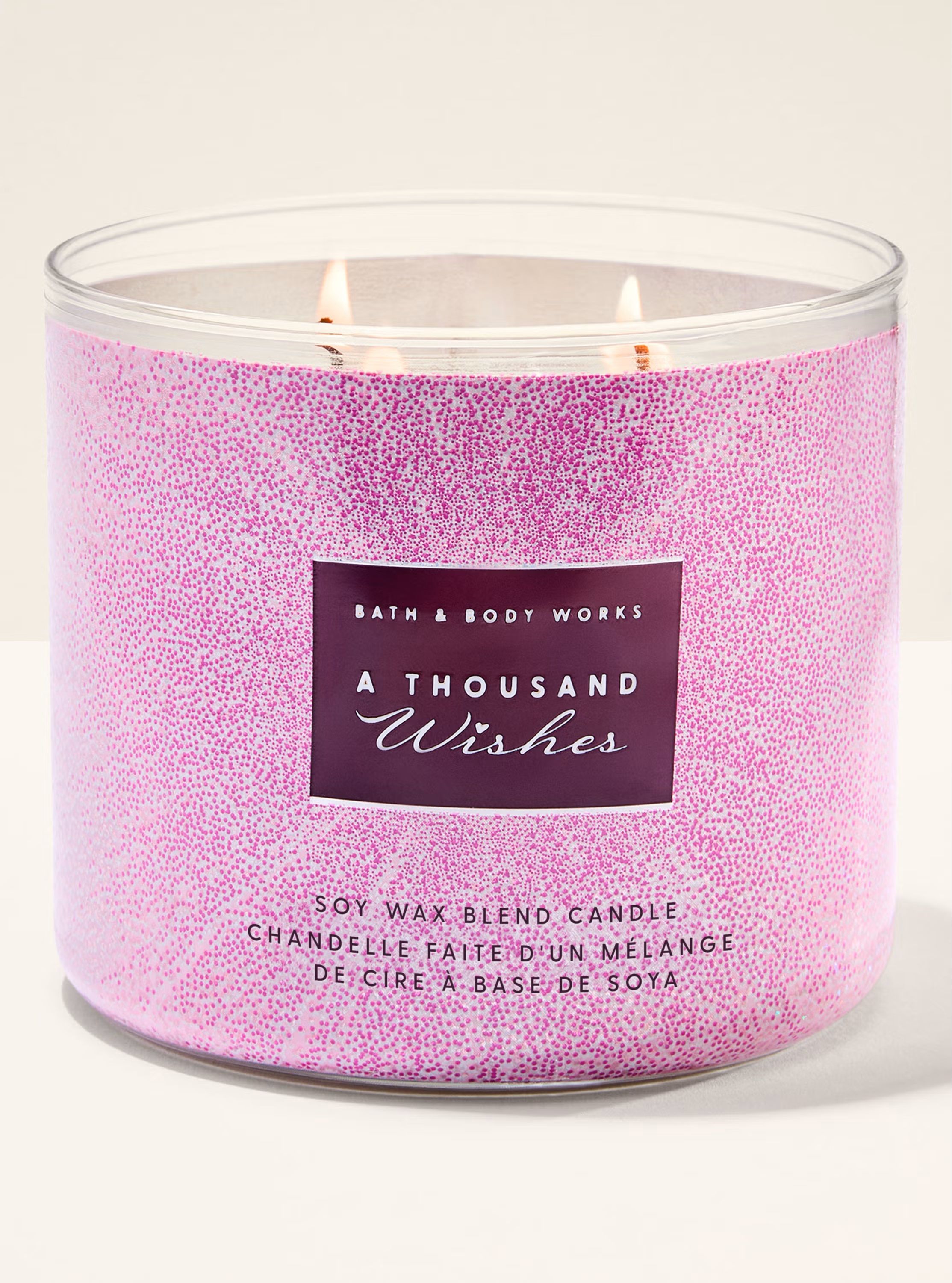 Vonná svíčka s 3 knoty