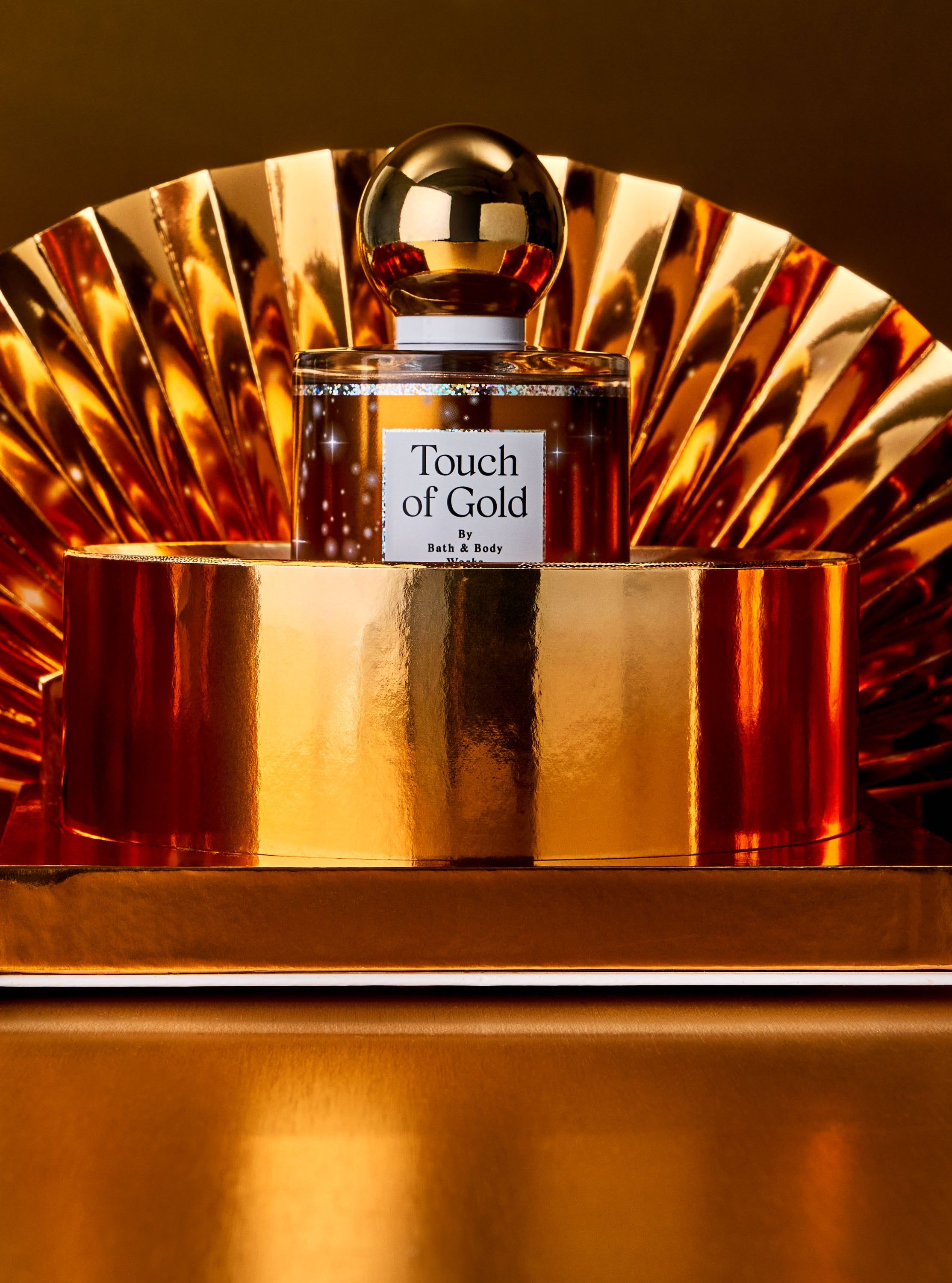 Touch of Gold – luxusní vůně Bath & Body Works z kolekce parfémů ve zlatém provedení