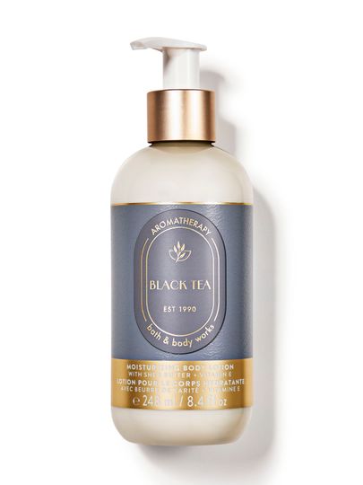 Black Tea – tělové mléko Bath & Body Works z aromaterapeutické kolekce inspirované čajem