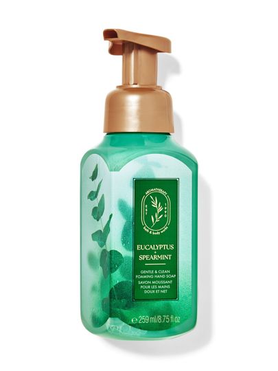 Eucalyptus Spearmint – pěnové mýdlo na ruce Bath & Body Works z aromaterapeutické kolekce