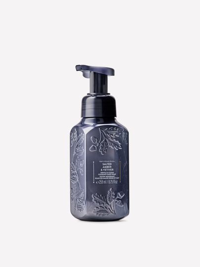 Jemné pěnové mýdlo na ruce Bath & Body Works Salted Amber & Vetiver, 259 ml