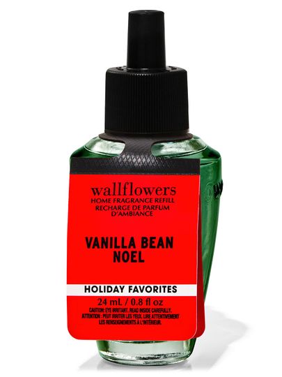 Wkład do wtyczki zapachowej „Vanilla Bean Noel” o pojemności 24 ml, Bath & Body Works.