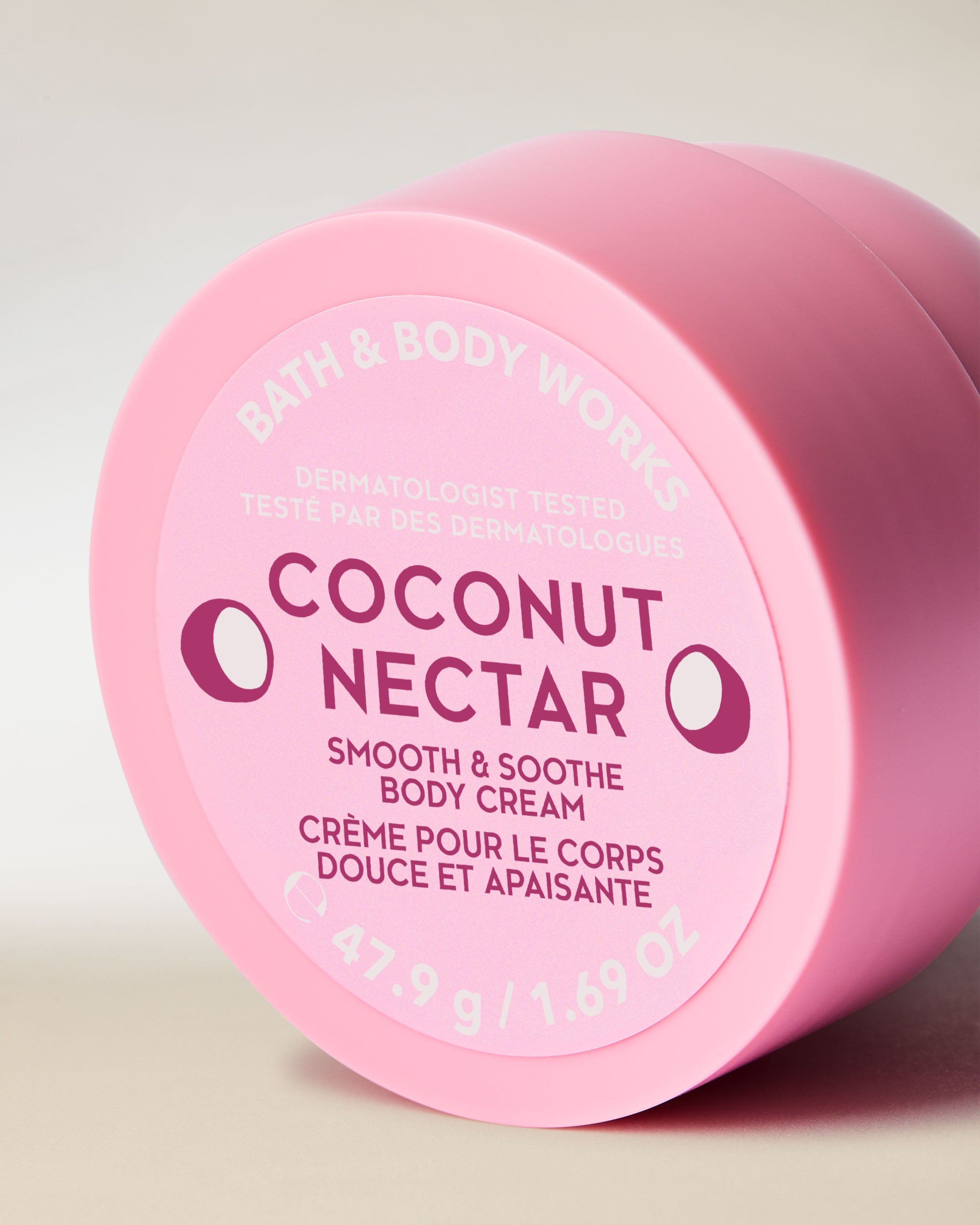Tělový krém Coconut Nectar v růžovém obalu