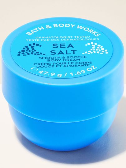 Tělový krém Sea Salt v modrém obalu
