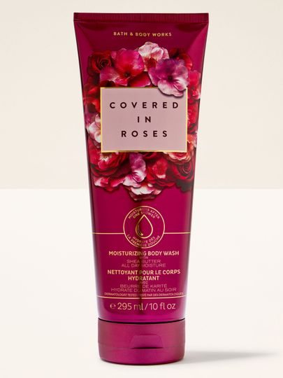 Sprchový gel Covered in Roses – bohatá růžová vůně a hydratace od Bath & Body Works.