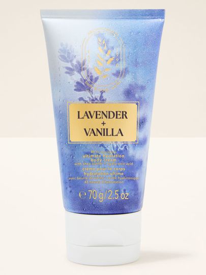 Lavender + Vanilla – tělový krém Bath & Body Works z aromaterapeutické kolekce