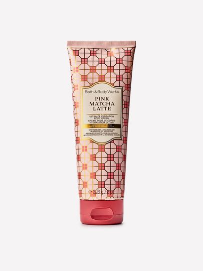 Tělový krém Bath & Body Works Pink Matcha Latte, 226 g