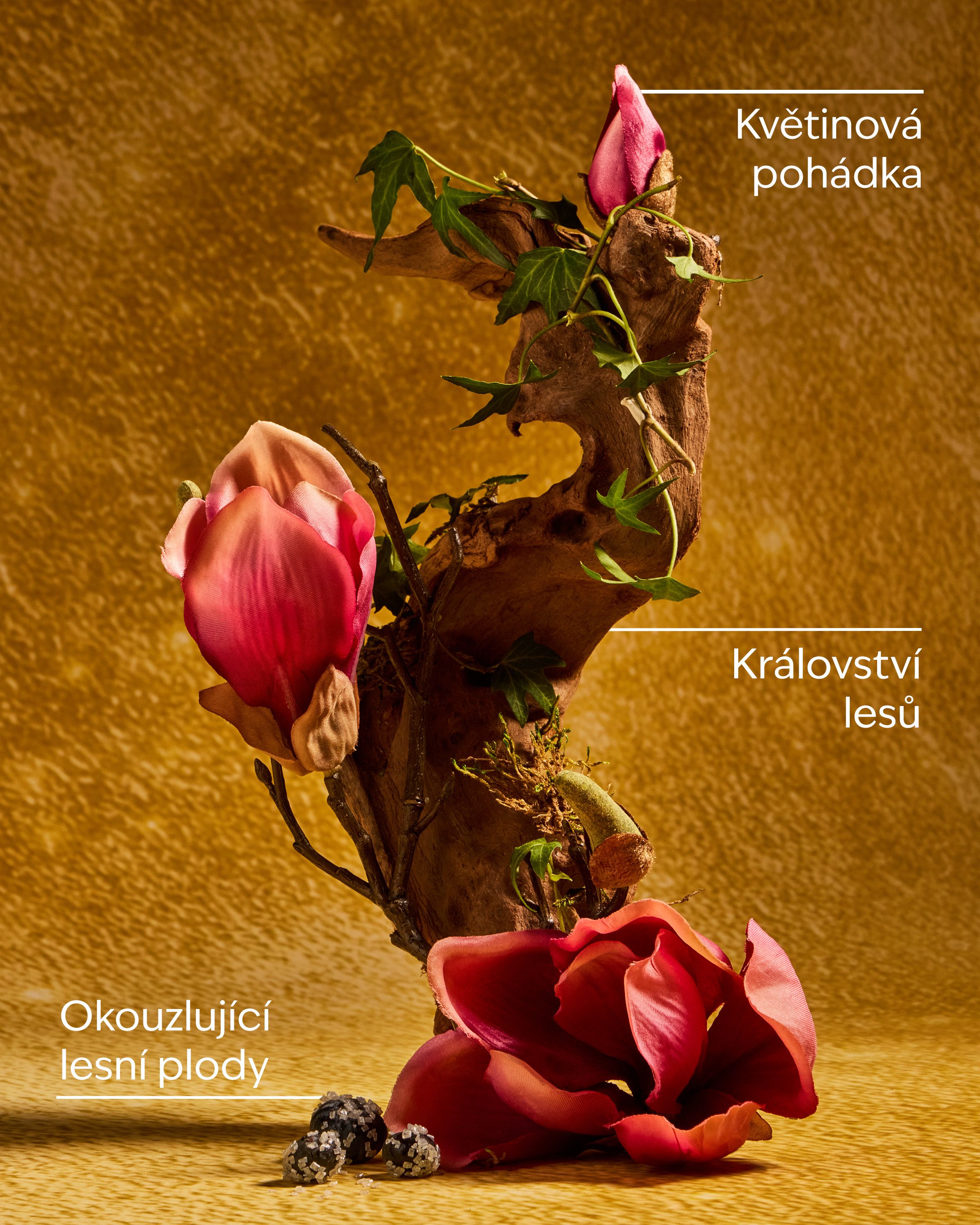 Sprchový gel Life’s a Fairytale v dekorativní lahvi inspirované motivy kolekce Disney Princess.