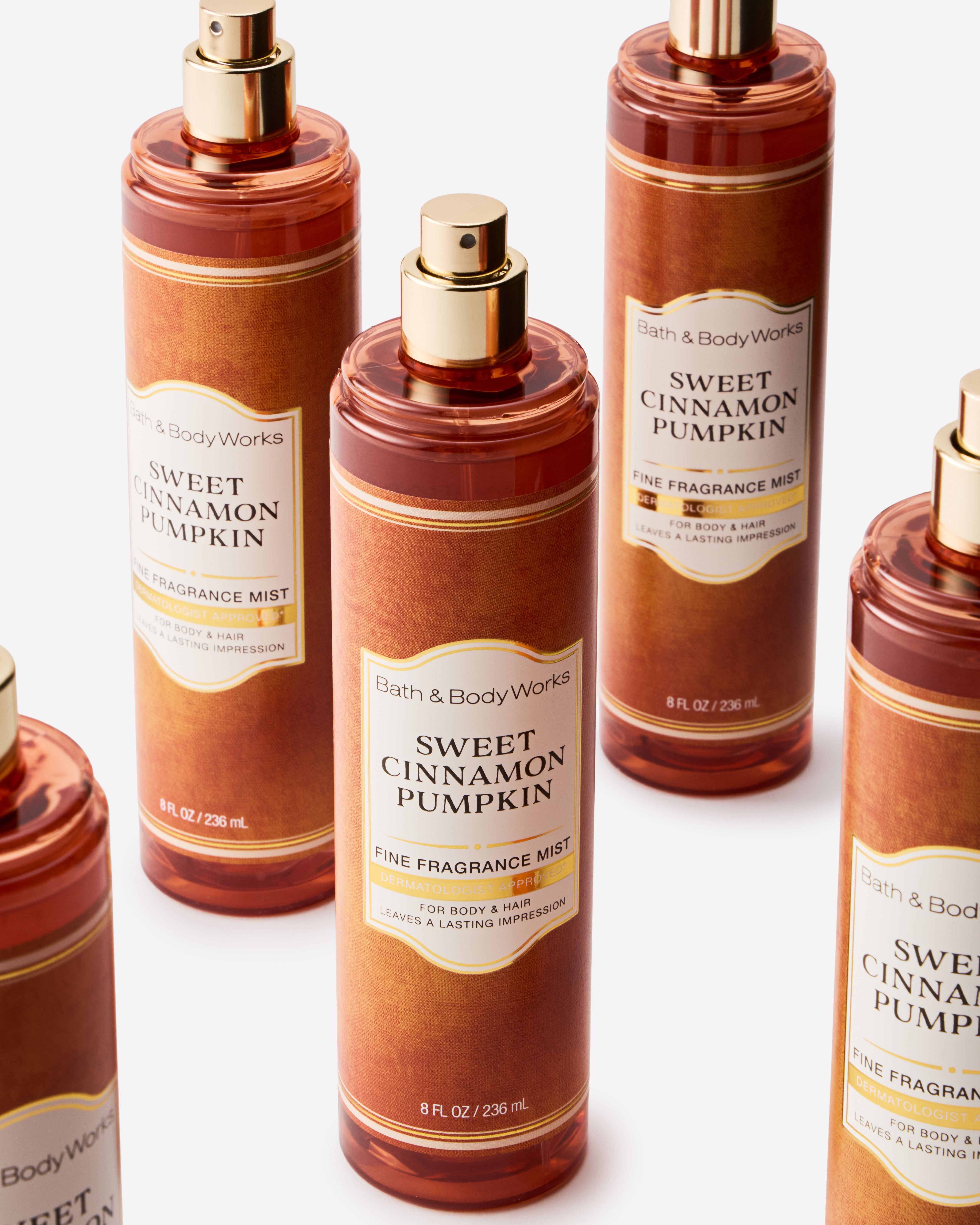 Tělová vonná mlha Sweet Cinnamon Pumpkin Bath & Body Works, 236 ml