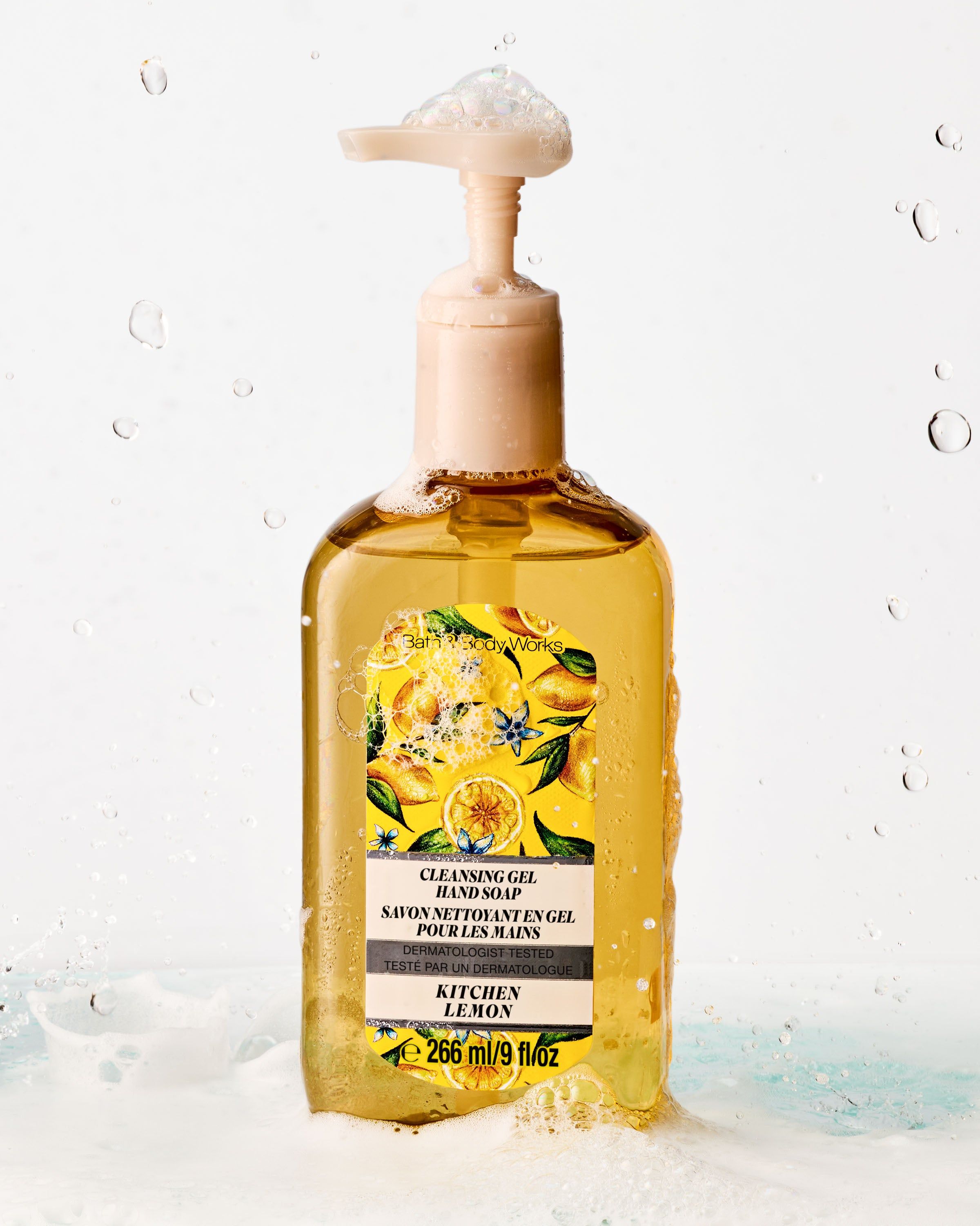 Gelové mýdlo na ruce Bath & Body Works Kitchen Lemon, 266 ml