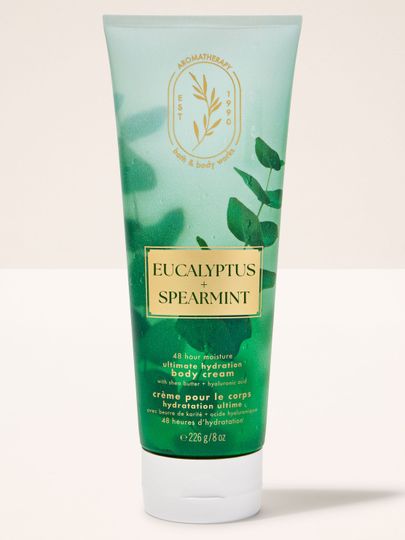 Eucalyptus + Spearmint – tělový krém Bath & Body Works z aromaterapeutické kolekce