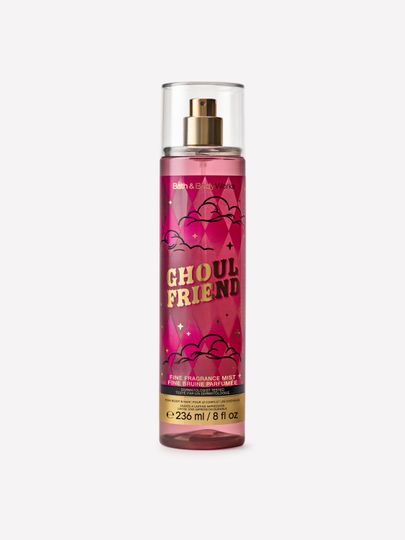 Vonná mlha Bath & Body Works Ghoul Friend v růžovém flakonu s rozprašovačem, 236 ml