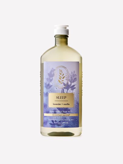 Sprchový gel Aromatherapy Sleep Lavender + Vanilla s levandulí, vanilkou a pěnou