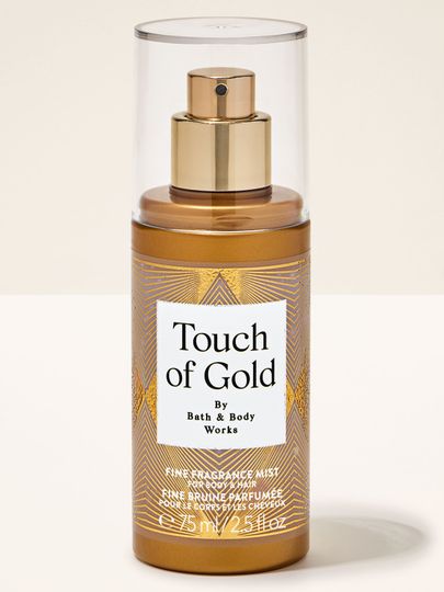 Touch of Gold – mini vonná mlha 75 ml Bath & Body Works z kolekce vůní