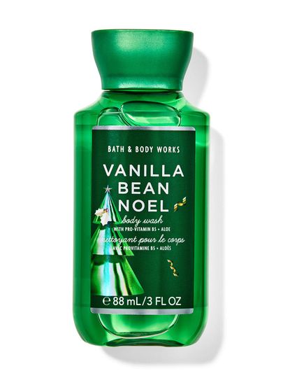 Żel do mycia ciała „Vanilla Bean Noel” o pojemności 88 ml, Bath & Body Works.