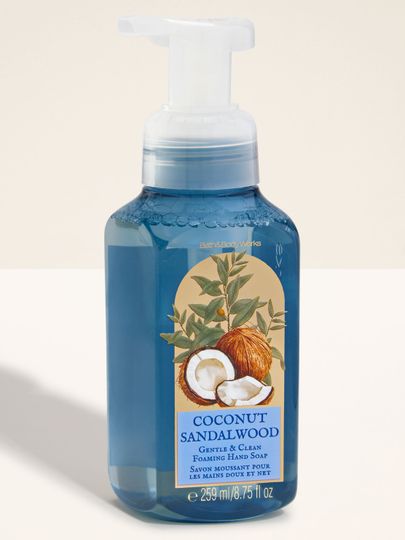 Coconut Sandalwood – pěnové mýdlo Bath & Body Works z kolekce Gentle & Clean