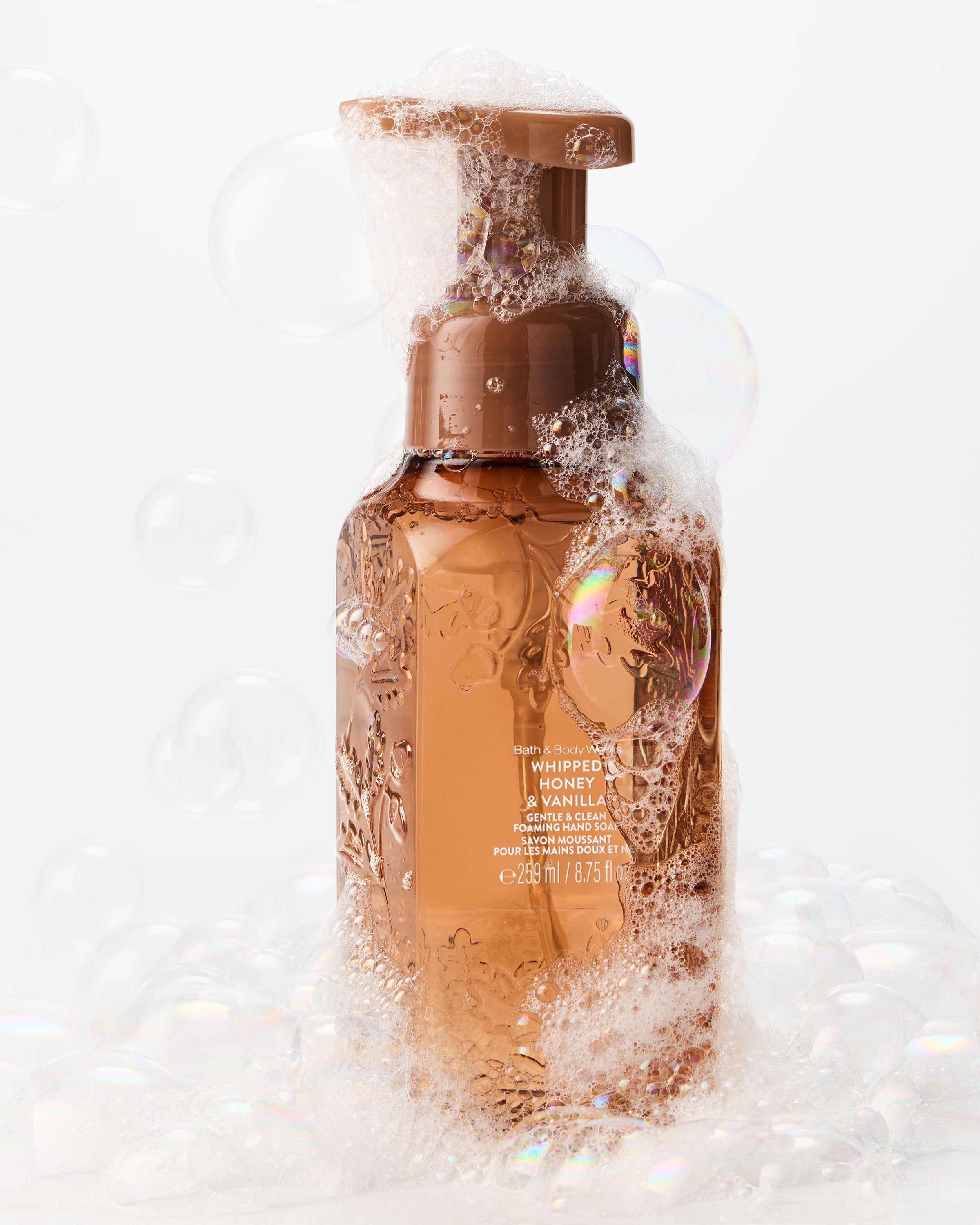 Jemné pěnové mýdlo na ruce Bath & Body Works Whipped Honey & Vanilla, 259 ml
