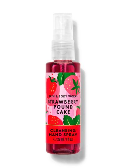 Strawberry Pound Cake – sprej na ruce Bath & Body Works z ovocné kolekce
