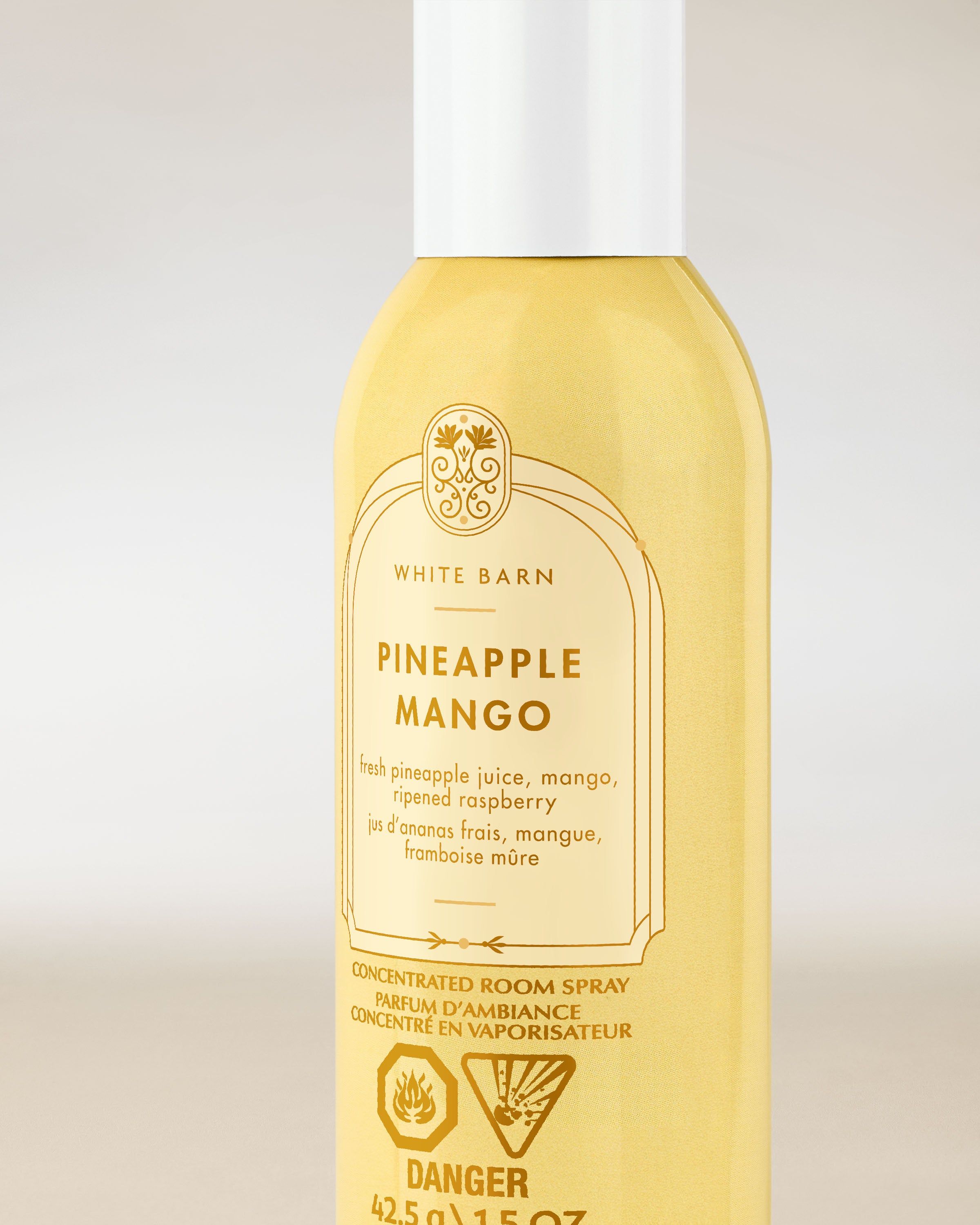 Osvěžovač vzduchu Pineapple Mango v praktickém balení, vhodný pro rychlé provonění interiéru výraznou ovocnou vůní.