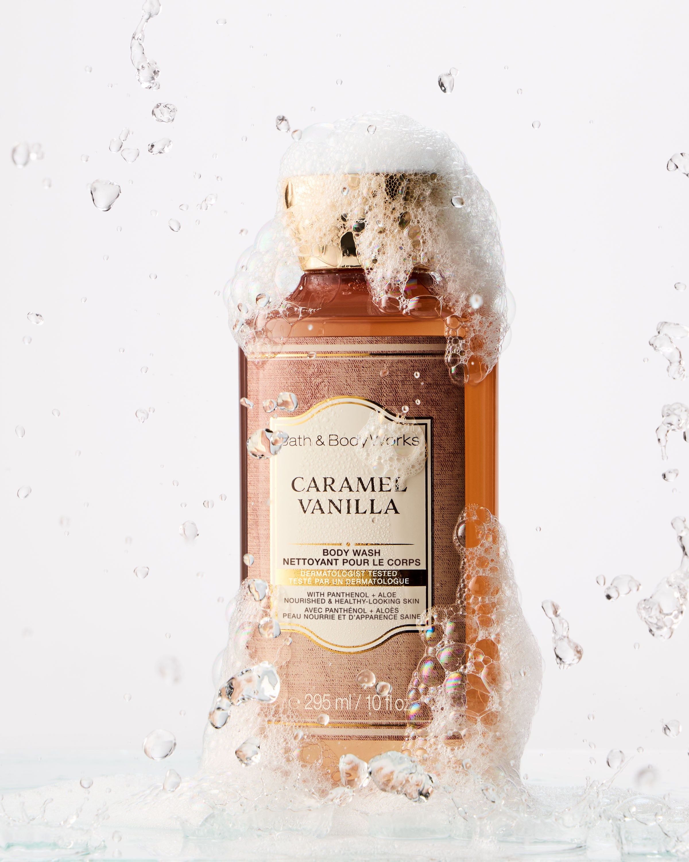 Sprchový gel Bath & Body Works Caramel Vanilla, 295 ml