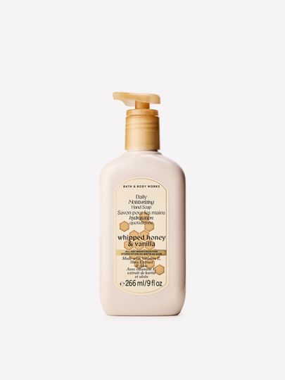 Bath & Body Works Whipped Honey & Vanilla hydratační mýdlo na ruce s pumpičkou, 266 ml