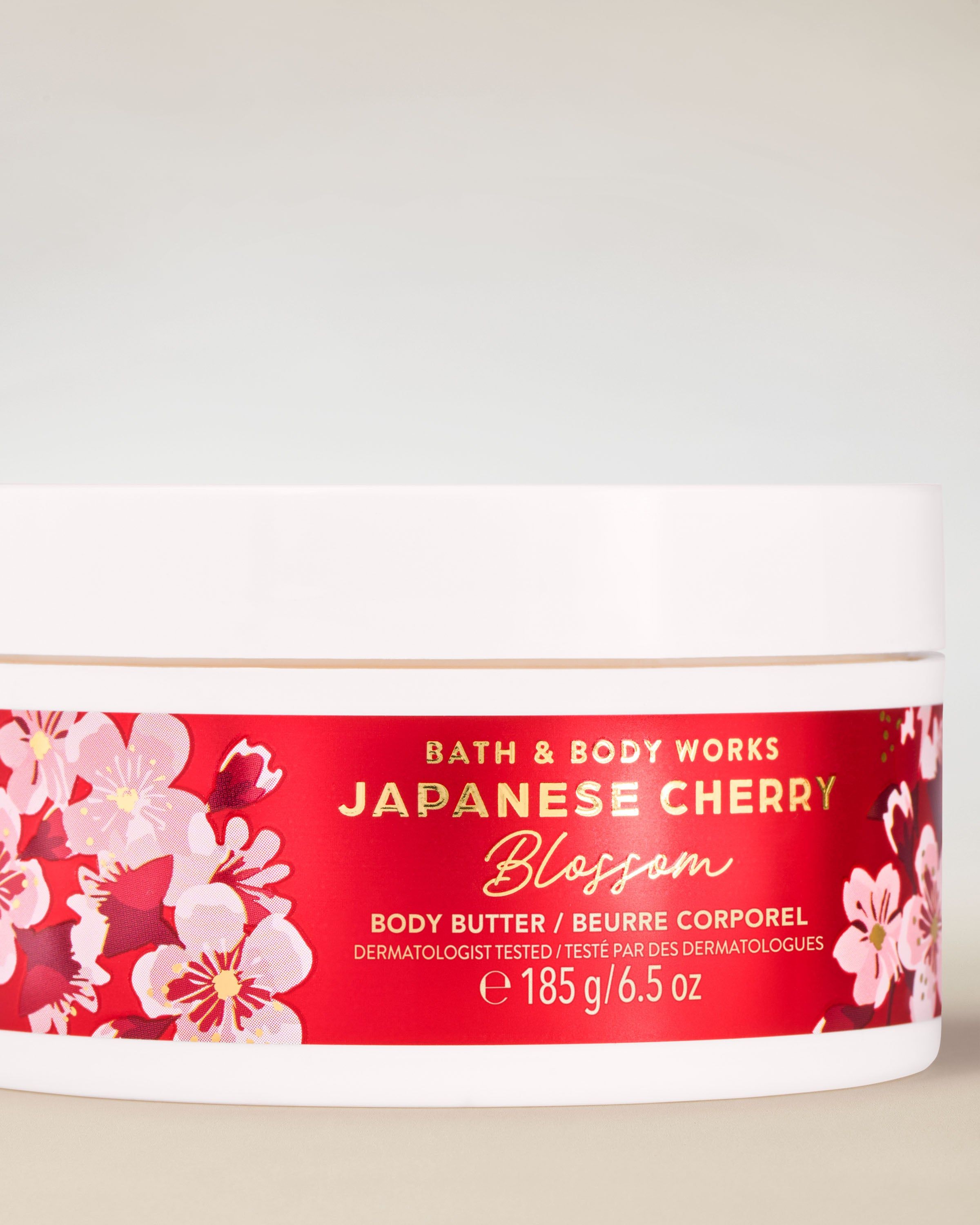 Tělové máslo Japanese Cherry Blossom Bath & Body Works s motivem třešňových květů